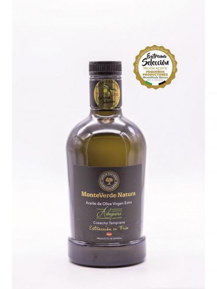 Aceite Oliva Virgen Extra MonteVerde Natura. Botella de 500 ml