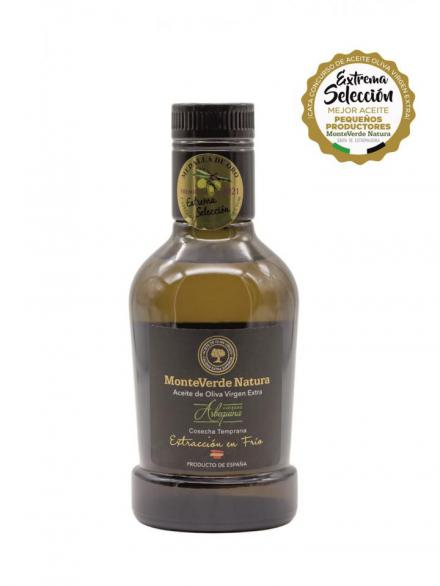 Aceite Oliva Virgen Extra MonteVerde Natura. Botella de 250 ml