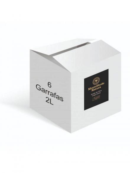 Caja de 6 garrafas de 2L de Aceite Oliva Virgen Extra.